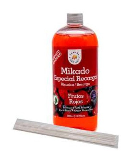 Mikado Ambiente.Reposição.Frutas Vermelhas 500M