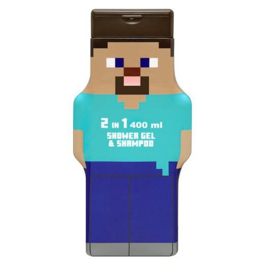 Minecraft Steve Gel De Ducha&Cham 2d 400