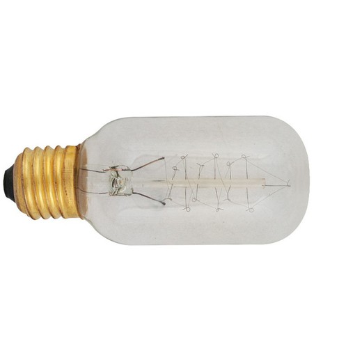 Minicilíndrica Lámpara Decoración Vintage T45 E27 40W