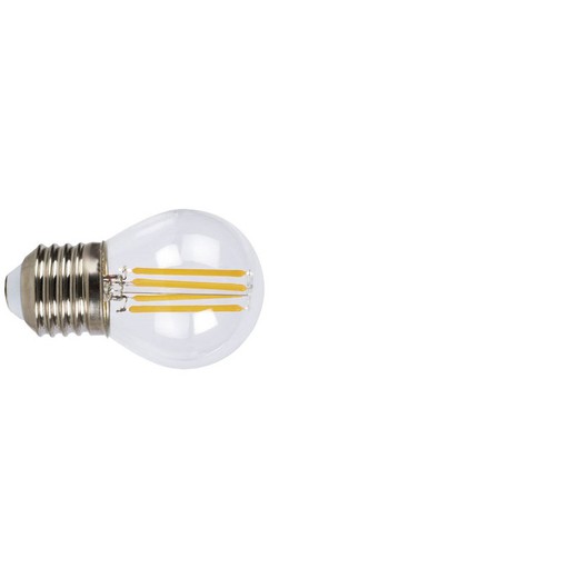 Miniglobo Lamp.Led Filam.Minig  E27 4W 2700K Trans