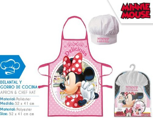 Minnie Set Delantal Wd21499