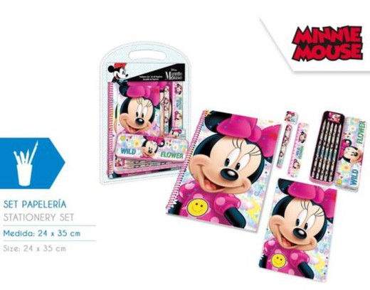 Minnie Set Libr.+Estuc.+Boli Wd21650