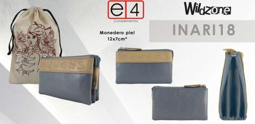 Monedero Piel Inari Jeans            18j