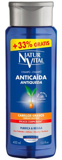Natur Vital Ch Anticaida Grasos 300+100