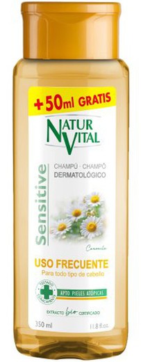 Natur Vital Ch Sensitive Camomila 300+50