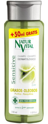 Natur Vital Ch Sensitive Grasos 300+50