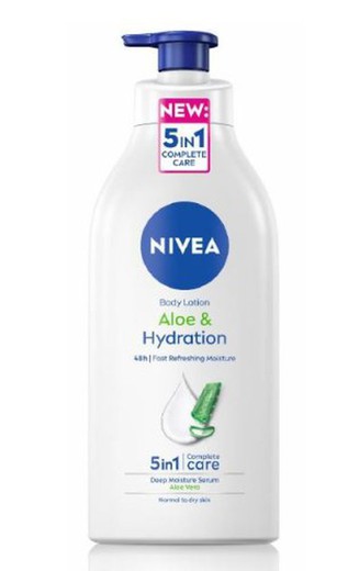 Nivea Body 625 Aloe 5En1 Dosificador