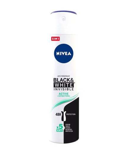 Nivea Deo.Spray 200 B&W Invisible Active