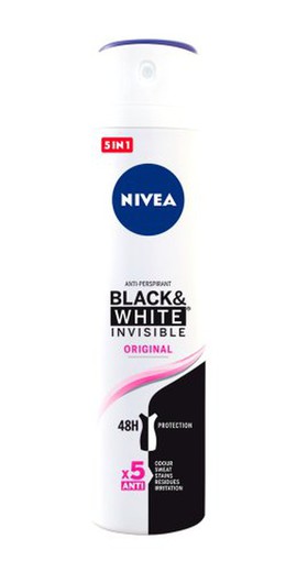 Nivea Deo.Spray 200 B&W Invisible Origin