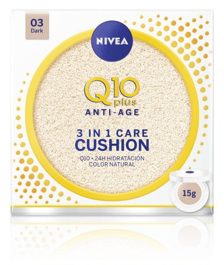 Nivea Face Care Q10 Cushion 3En1 Oscuro