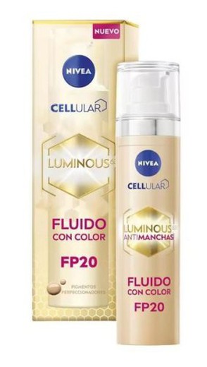 Nivea Face Luminous Antimachas Claro F30