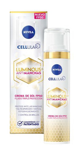 Nivea Face Luminous Antimachas Dia Fp50