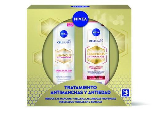 Nivea Face Luminous Estuche (2 P)Dia+Ser