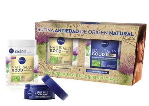 Nivea Face Naturally Good Estuche (2Crem