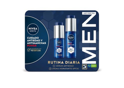 Nivea Men Estuche Power Crema + Serum