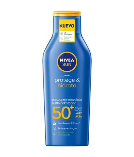 Nivea Sun Leche 400 Protege&Hidrata F-50