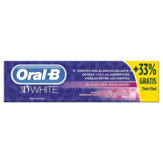 Oral-B 3Dwhite 75 Blancura Artica