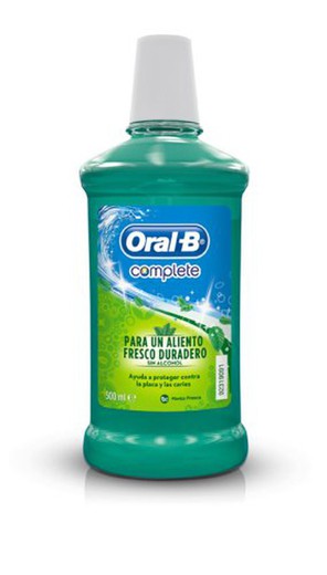 Oral-B Colutorio 500 Complete S/Alcohol