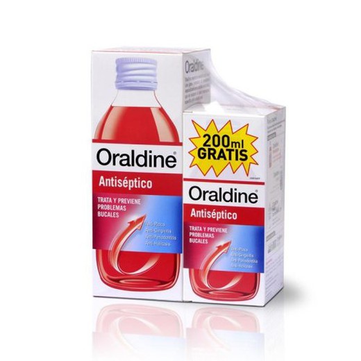 Oraldine Colutorio 400 + 200 Ml