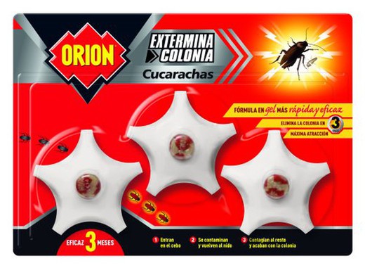 Baratas de Ataque Total Orion Bait (3)