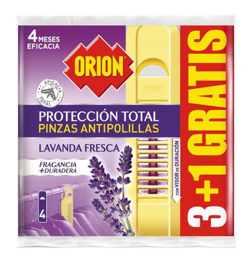 Orion Pinza Protect Lavanda (3+1)
