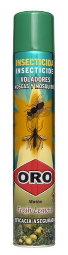 Oro Insect. Voladores Spray Limon 1000