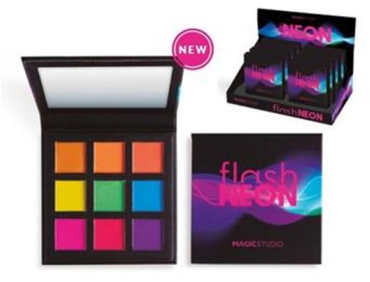 Paleta Sombras Flash Neon 24142 Idc