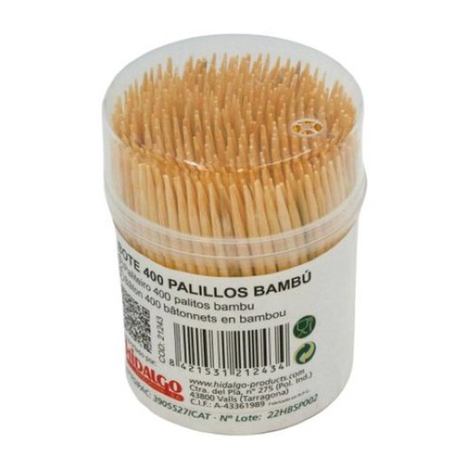 Palillo Bambu Bote 400             21243