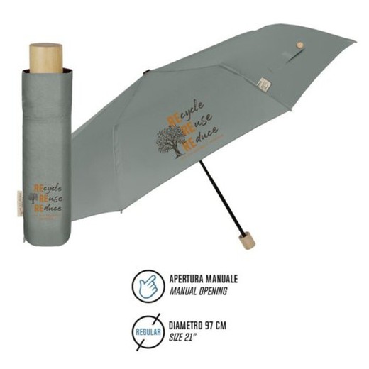 Parapluie Mme Mini Manuel Recycle 19118