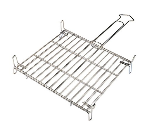 Barbecue Double Grille Double Fil Zinc Grill.35X35Cm