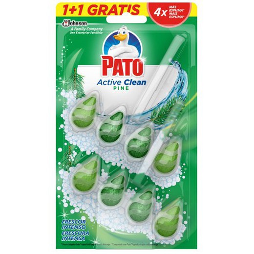 Pato Active Clean Colgador Pino Duplo