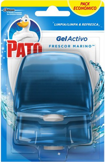 Pato Gel Activo Recambio Fresh Ma (2Und)