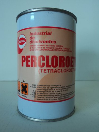 Percloroetileno Lata  500