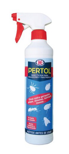 Pulvérisation d'insecticide liquide Pertol 500