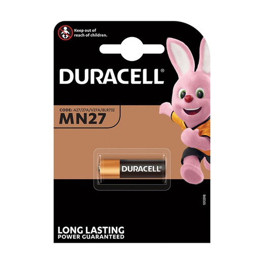 Bateria alcalina DURACELL Security Bl. Pilha Alc. 27A - 12V Duracell