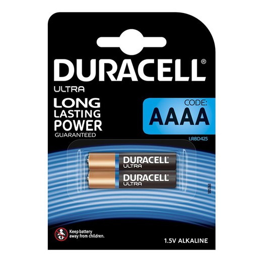 Pilhas alcalinas DURACELL Ultra Power Bl.2 Pilhas Alc. Gama Duracell Ultra Aaaa