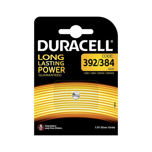 DURACELL poder de longa duração Bl. 1 Bateria 384 / 392 Duracell