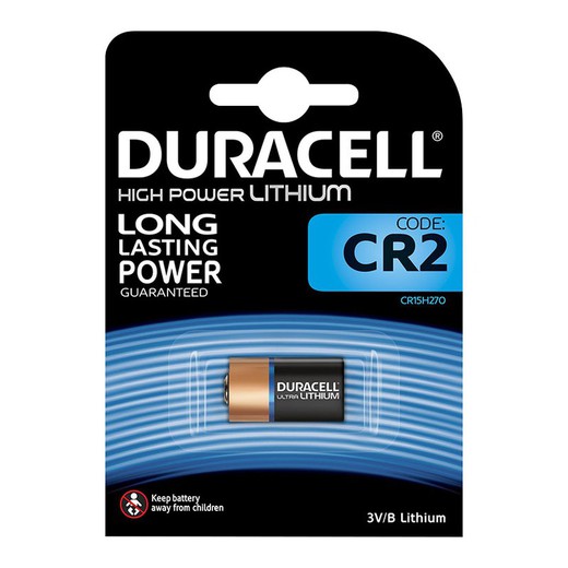Bateria de lítio DURACELL de alta potência Lithium Bl. 1 bateria Duracell Cr2