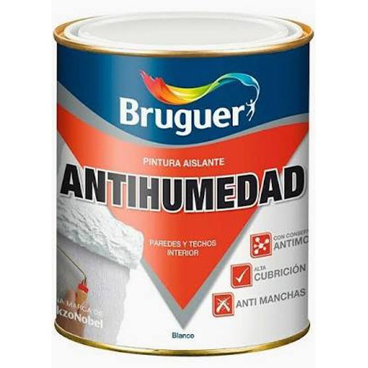 Pintura antihumedad aislante mate blanco 750 ml