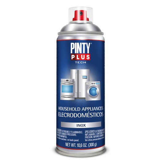 Tinta para electrodomésticos em aço inoxidável NOVASOL. Pintar aparelhos de aço inoxidável. 400ml