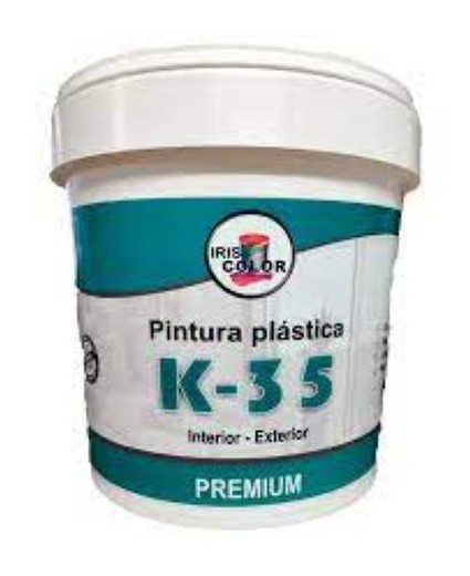 Pintura Plastica Int-Ext  1Lt K-35