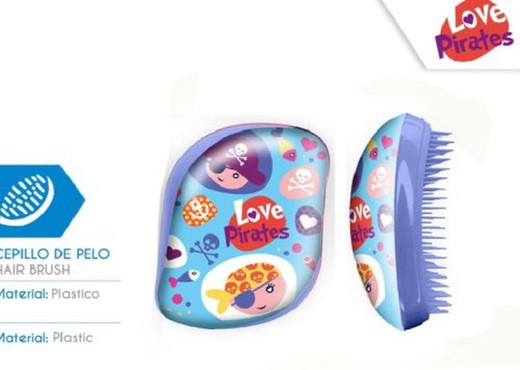 Piratas Cepillo Cabello   Kl10683