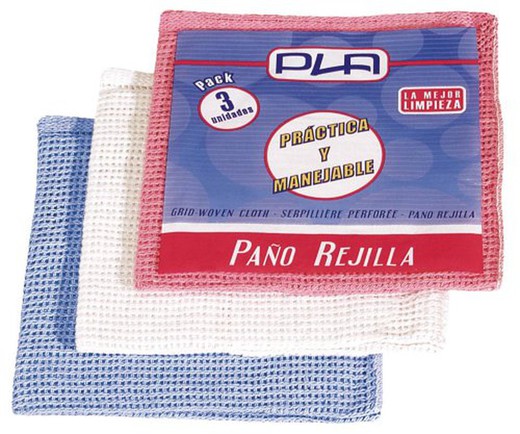 Pla Rejilla Economic Azul  40X40 R00800