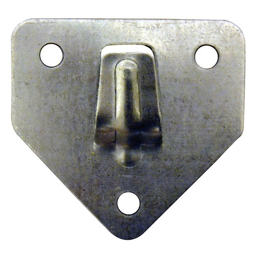 Placa de suporte para extintor MICEL. Placa de suporte de extintor de incêndio zincado 70X60Mm