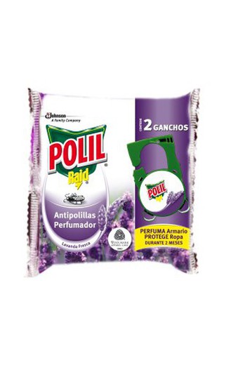 Polil Penjador Lavanda Duplo