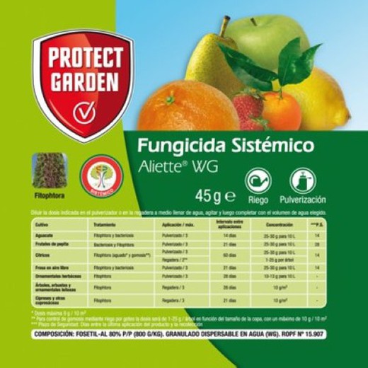 Protec Garden Fungicidas Fungos 45 Grs