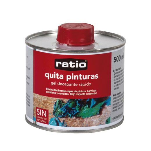 Llevapintures RÀTIO. Treu Pintures Ràtio 500 Ml