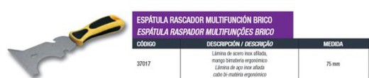 Rascador Multifuncion Metalico     37017