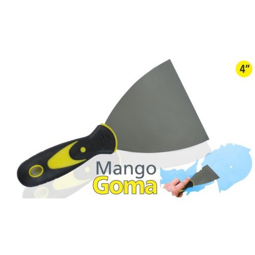 Rasqueta Mango Goma 10Cm    3228