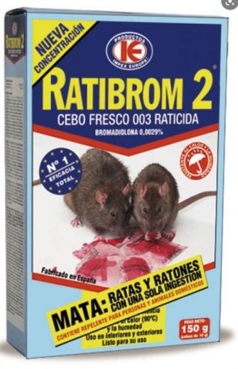 Ratibrom-2 Esquer Fresc 150 Gr